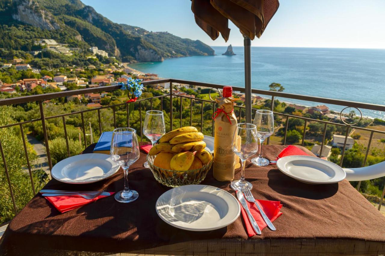 So Ionian Getaways Daire Agios Gordios  Dış mekan fotoğraf